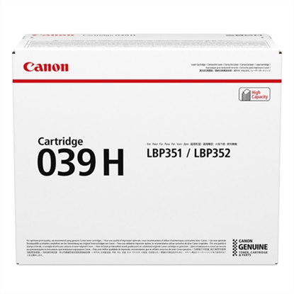 Toner Canon č.039H - CRG-039HBk (Černý)