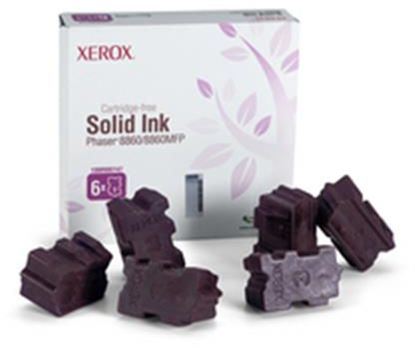 Tuhý inkoust (vosk) Xerox 108R00818 (Purpurový) 6 kusů