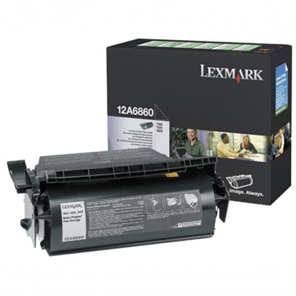 Toner Lexmark 12A6860 (Černý) (Return)