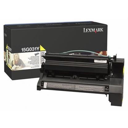 Toner Lexmark 15G031Y (Žlutý)