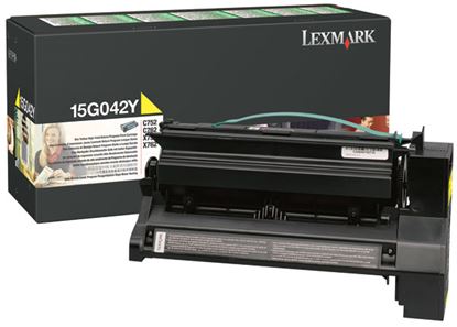 Toner Lexmark 15G042Y (Žlutý) (Prebate)