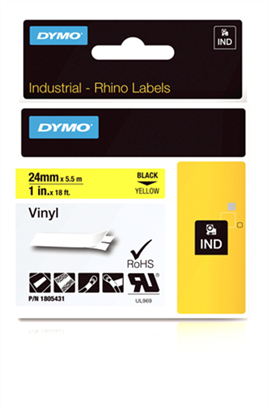 Páska Dymo 1805431 (Černý tisk/žlutý podklad)