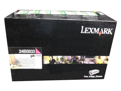 Toner Lexmark 24B5833 (Purpurový)