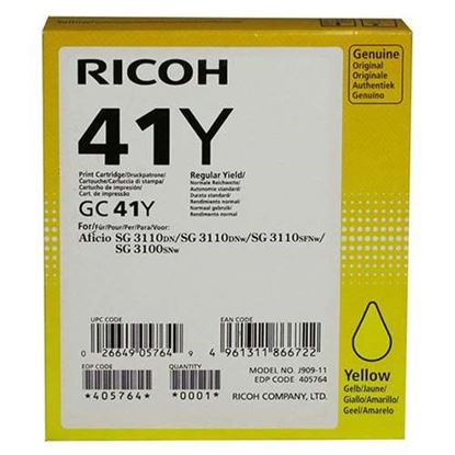Cartridge Ricoh č.CG41Y - 405764 (Žlutá)