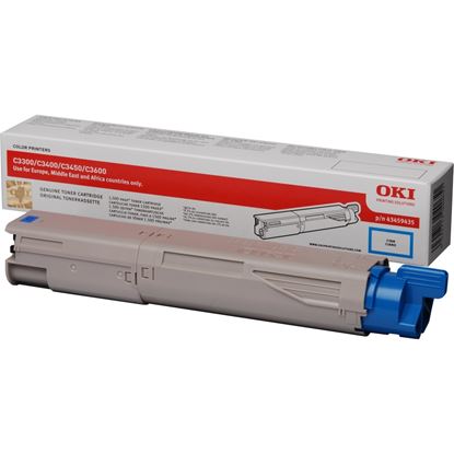 Toner OKI 43459435 (Azurový)