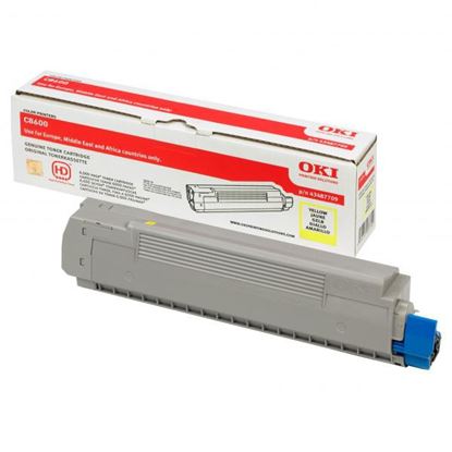 Toner OKI 43487709 (Žlutý)