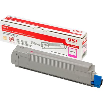 Toner OKI 43487710 (Purpurový)