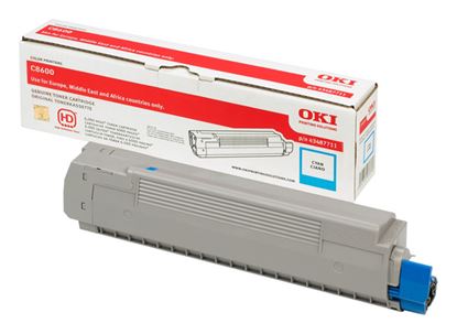 Toner OKI 43487711 (Azurový)