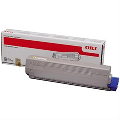 Toner OKI 43837130 (Purpurový)