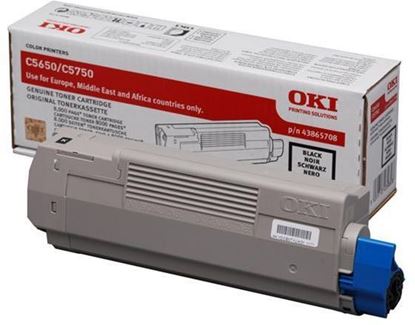 Toner OKI 43865708 (Černý)