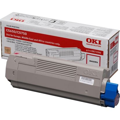 Toner OKI 43872306 (Purpurový)