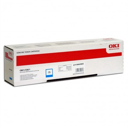 Toner OKI 44643003 (Azurový)