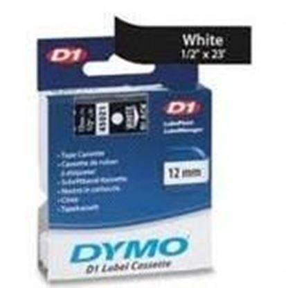 Páska Dymo 45021 (Bílý tisk/černý podklad) S0720610