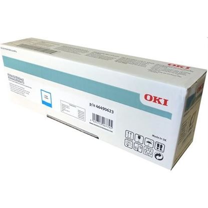 Toner OKI 46490623 (Azurový)