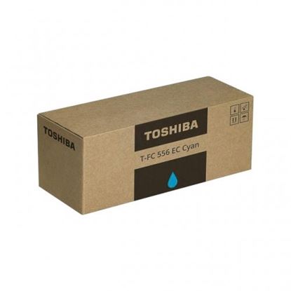 Toner Toshiba č.T-FC556EC - 6AK00000350 (Azurový)