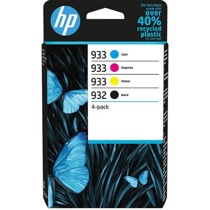 Zásobníky - Multi Pack HP č.932+933 - 6ZC71A (Černé, azurové, purpurové, žluté)