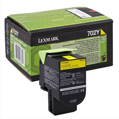 Toner Lexmark 70C20Y0 (Žlutý) (Return)