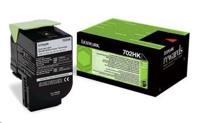 Toner Lexmark 70C2HK0 (Černý) (High Capacity) (Return)