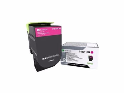 Toner Lexmark 71B0H30 (Purpurový)