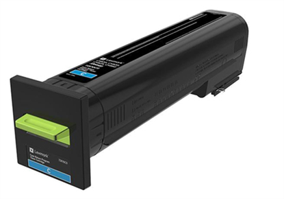 Toner Lexmark 72K20C0 (Azurový) Return