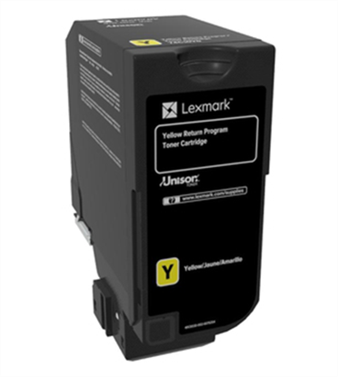 Toner Lexmark 74C20Y0 (Žlutý) Return
