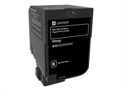 Toner Lexmark 74C2HK0 (Černý) Return