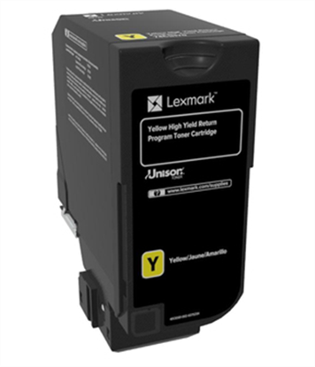Toner Lexmark 74C2HY0 (Žlutý) Return