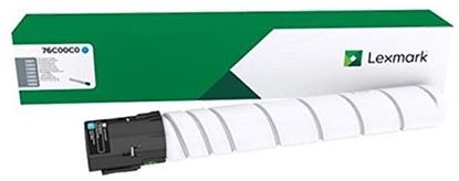 Toner Lexmark 76C00C0 (Azurový)