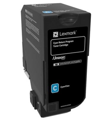 Toner Lexmark 84C2HC0 (Azurový) Return