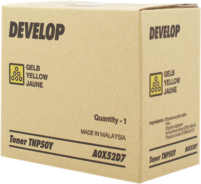 Toner Develop A0X52D7 (Žlutý) (TNP-50Y)
