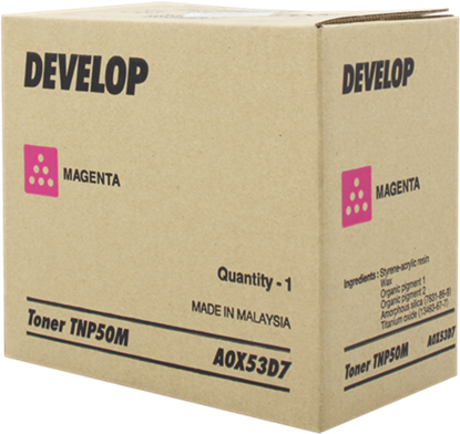 Toner Develop A0X53D7 (Purpurový) (TNP-50M)