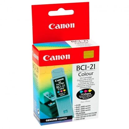 Cartridge Canon č.21 - BCI-21C (Barevná)