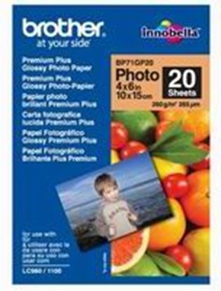 Brother BP71GP20-10x15 'Brother Glossy Photo Paper'(10x15cm, 20 listů, 260 g/m2)