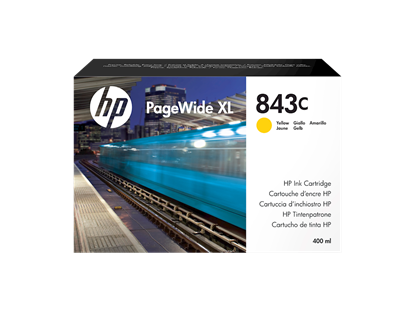 Zásobník HP č.843C - C1Q68A (Žlutý)