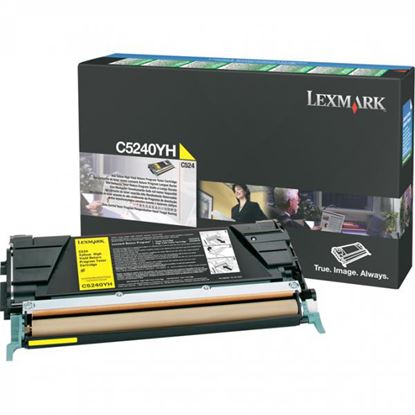 Toner Lexmark C5240YH (Žlutý) (Prebate)