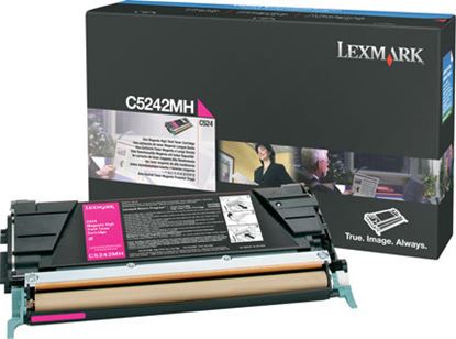 Toner Lexmark C5242MH (Purpurový)