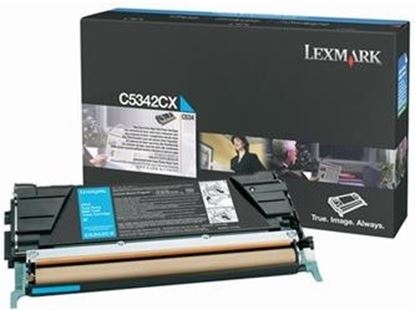Toner Lexmark C5342CX (Azurový)