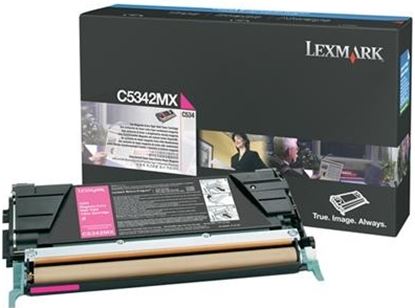 Toner Lexmark C5342MX (Purpurový)