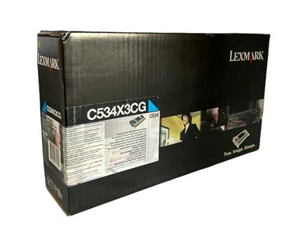 Toner Lexmark C534X3CG (Azurový)