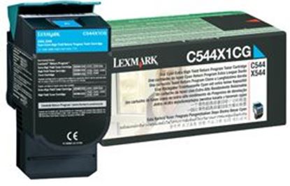 Toner Lexmark C544X1CG (Azurový) (return)