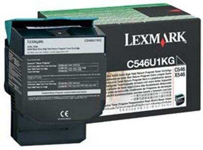 Toner Lexmark C546U1KG (Černý) (return)