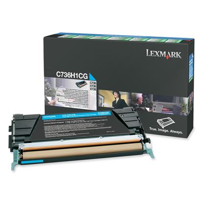 Toner Lexmark C736H1CG (Azurový) (return)