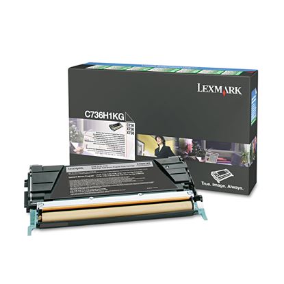 Toner Lexmark C736H1KG (Černý) (return)