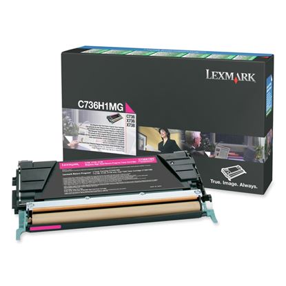 Toner Lexmark C736H1MG (Purpurový) (return)