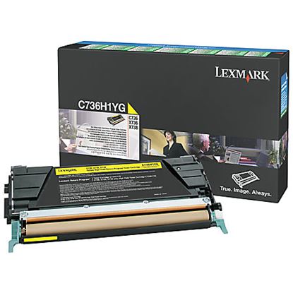 Toner Lexmark C736H1YG (Žlutý) (return)