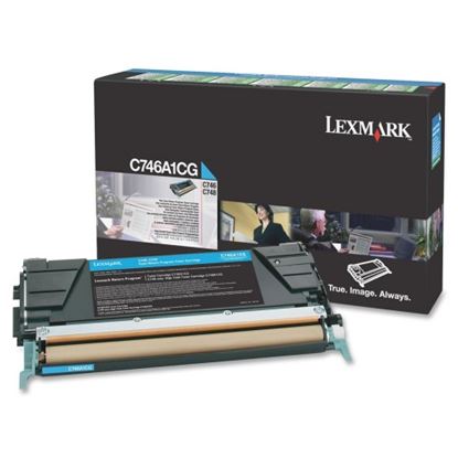 Toner Lexmark C746A1CG (Azurový) Return