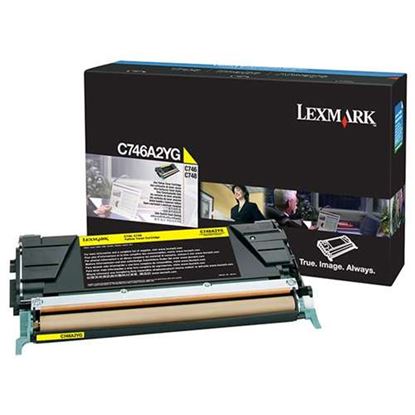 Toner Lexmark C746A2YG (Žlutý)