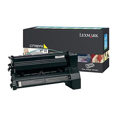 Toner Lexmark C7700YH (Žlutý) (return)