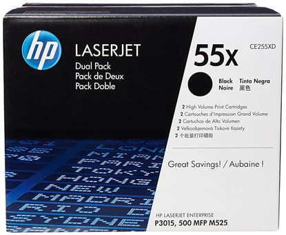 Tonery - Multi Pack HP č.55X - CE255XD (Černý - black)