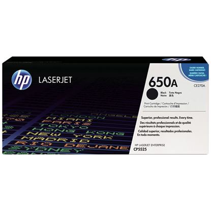 Toner HP č.650A - CE270A (Černý - black)